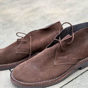 Brown Suede Men's Shoes